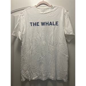 Vineyard Vines Men’s The Whale Short Sleeve Cotton Pullover Shirt‎ Size M White